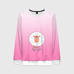 Женский свитшот Веселая овечка