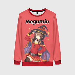 Свитшот женский Megumin, цвет: 3D-красный