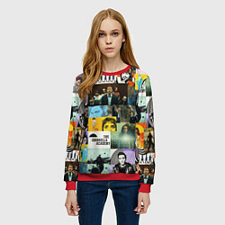 Свитшот женский АКАДЕМИЯ АМБРЕЛЛА, цвет: 3D-красный — фото 2