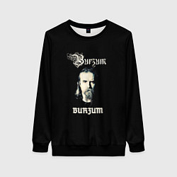 Свитшот женский Burzum, цвет: 3D-черный