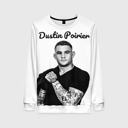 Свитшот женский Dustin Poirier, цвет: 3D-белый