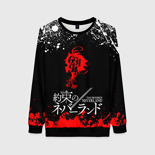 Женский свитшот 63194 - Emma Z / 3D-Черный – фото 1