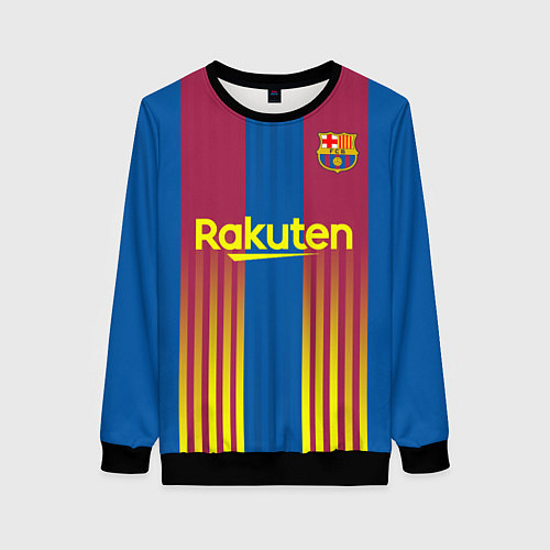 Женский свитшот FC Barcelona El Clasico La Liga 202122 / 3D-Черный – фото 1