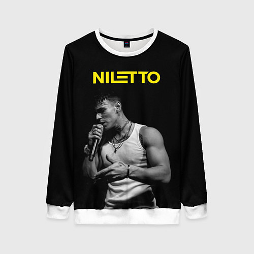 Женский свитшот НИЛЕТТО / 3D-Белый – фото 1