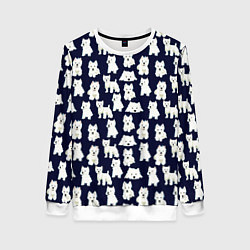 Женский свитшот Собаки Пушистики