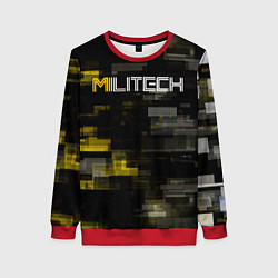 Женский свитшот MILITECH камуфляж Cyberpunk 2077