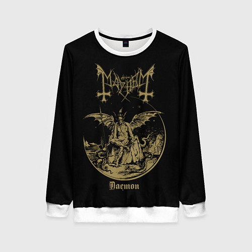 Женский свитшот MAYHEM / 3D-Белый – фото 1