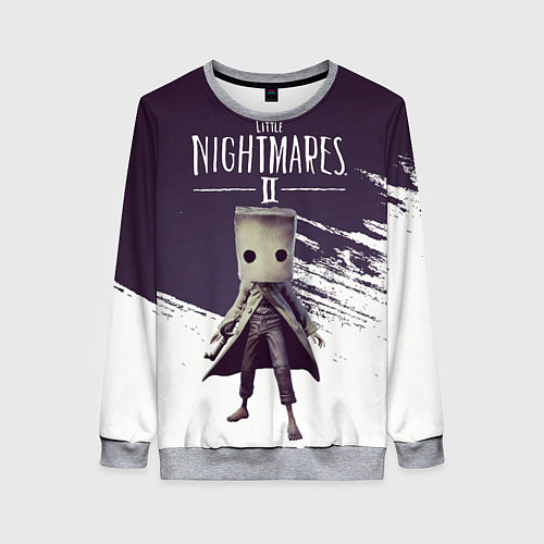 Женский свитшот Mono / 3D-Меланж – фото 1