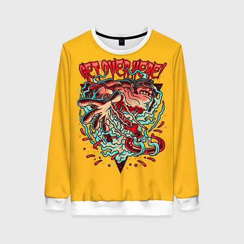 Женский свитшот Пудж Dota 2 / 3D-Белый – фото 1