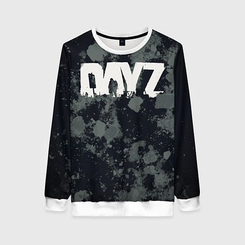 Женский свитшот DayZ Mud logo / 3D-Белый – фото 1