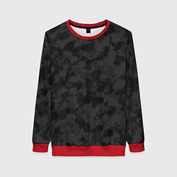 Свитшот женский СПЕЦ КАМУФЛЯЖ, цвет: 3D-красный
