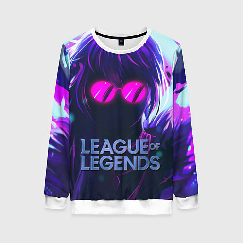 Женский свитшот Evelynn LOL / 3D-Белый – фото 1