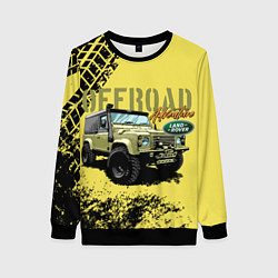 Свитшот женский LAND ROVER, цвет: 3D-черный
