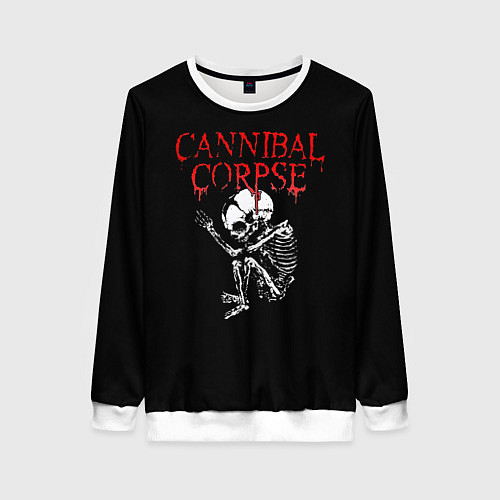 Женский свитшот Cannibal Corpse 1 / 3D-Белый – фото 1