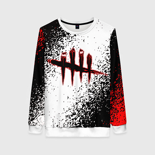 Женский свитшот Dead by Daylight / 3D-Белый – фото 1