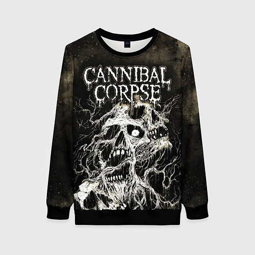 Женский свитшот Cannibal Corpse / 3D-Черный – фото 1
