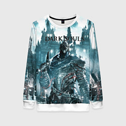 Свитшот женский Dark Souls, цвет: 3D-белый