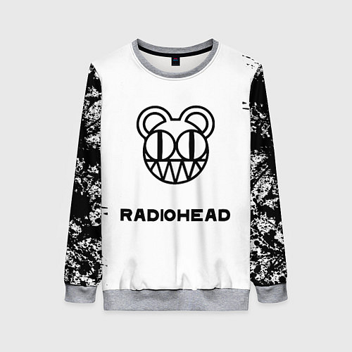 Женский свитшот Radiohead / 3D-Меланж – фото 1