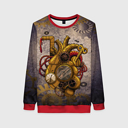 Женский свитшот Механическое сердце