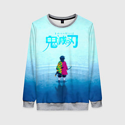 Женский свитшот Гию Томиока Kimetsu no Yaiba