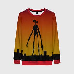 Женский свитшот СИРЕНОГОЛОВЫЙ МОНСТР