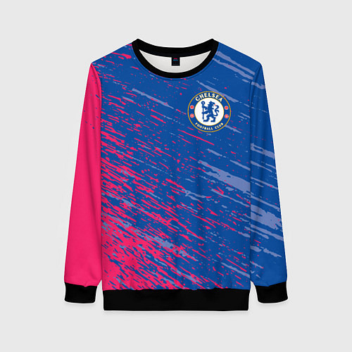 Женский свитшот CHELSEA / 3D-Черный – фото 1