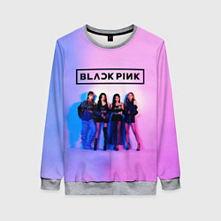 Свитшот женский BLACKPINK, цвет: 3D-меланж