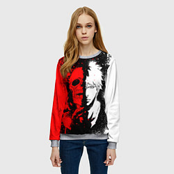 Свитшот женский ИЧИГО БЛИЧ ICHIGO BLEACH, цвет: 3D-меланж — фото 2