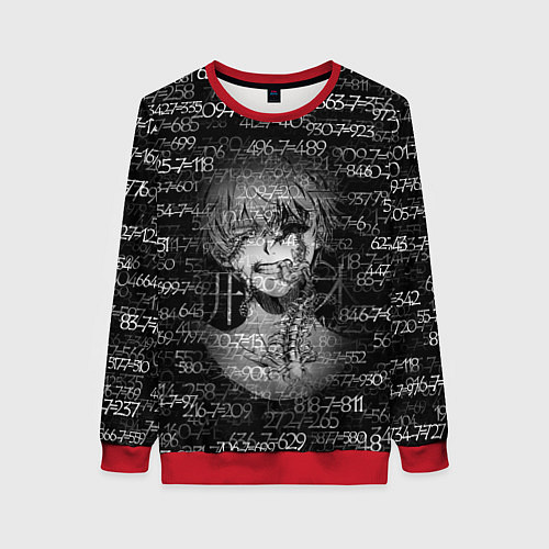 Женский свитшот Kaneki Ken 1000-7 / 3D-Красный – фото 1