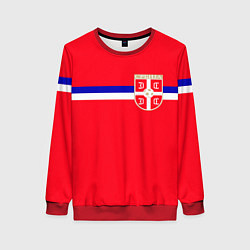 Женский свитшот Сборная Сербии