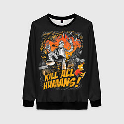 Женский свитшот Кайдзю Бендер