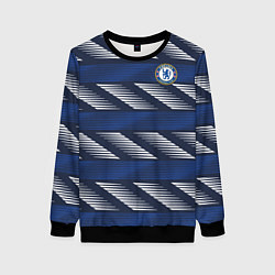 Свитшот женский FC Chelsea Breathe Training Top 202122, цвет: 3D-черный