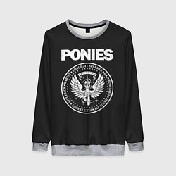 Женский свитшот Pony x Ramones