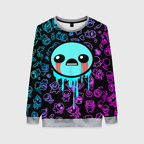 Женский свитшот Blue Isaac / 3D-Меланж – фото 1