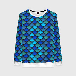 Женский свитшот Чешуя рыбы