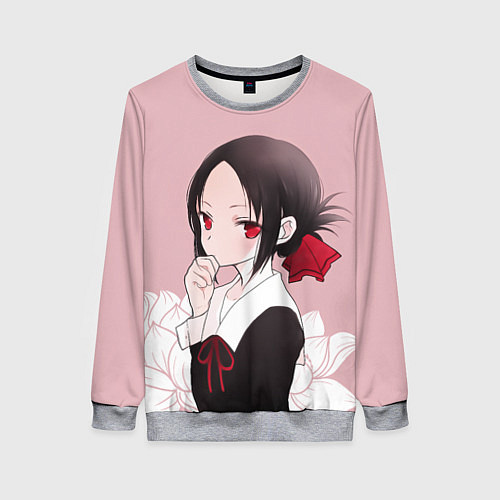 Женский свитшот Kaguya Flower / 3D-Меланж – фото 1