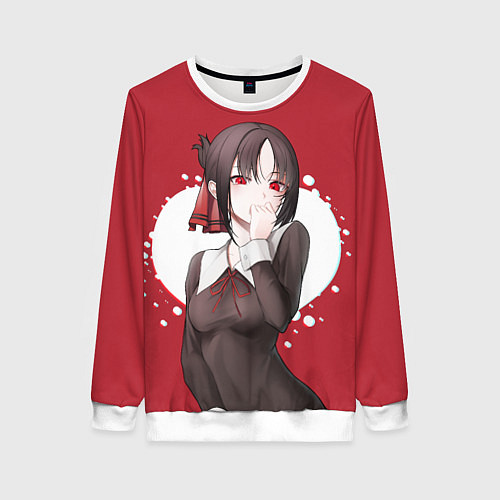 Женский свитшот Kaguya Love / 3D-Белый – фото 1