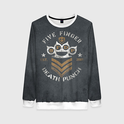 Женский свитшот 5FDP est 2005 / 3D-Белый – фото 1