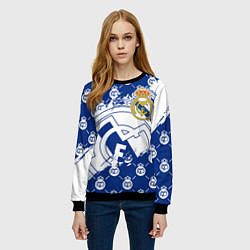 Свитшот женский REAL MADRID РЕАЛ МАДРИД, цвет: 3D-черный — фото 2