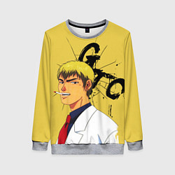 Свитшот женский Крутой учитель Онидзука, цвет: 3D-меланж