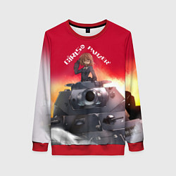 Женский свитшот Girls und Panzer Девушки и танки z