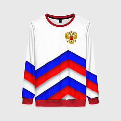 Женский свитшот РОССИЯ ФОРМА АБСТРАКТНЫЙ