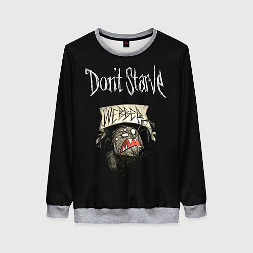 Женский свитшот Angry Webber / 3D-Меланж – фото 1