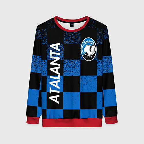 Женский свитшот FC ATALANTA ФК АТАЛАНТА / 3D-Красный – фото 1