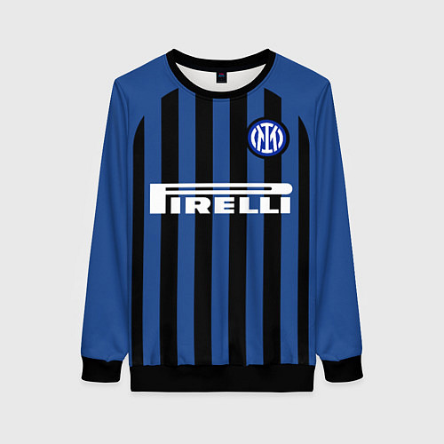 Женский свитшот INTER MILAN / 3D-Черный – фото 1