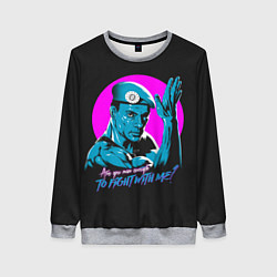 Женский свитшот Уличный Ван Дамм