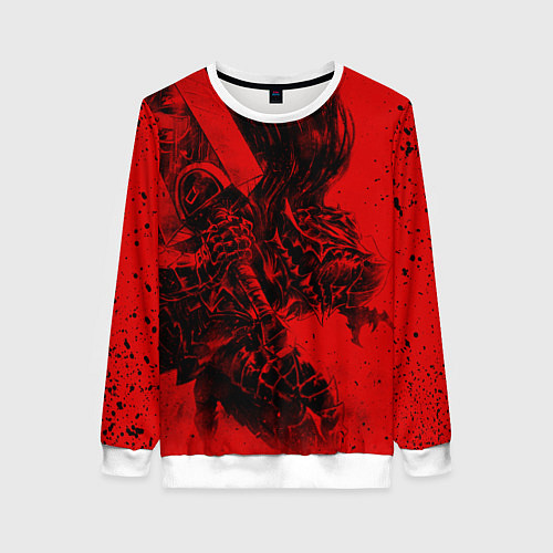 Женский свитшот BERSERK БЕРСЕРК / 3D-Белый – фото 1