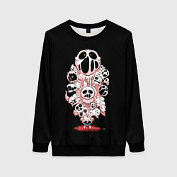 Свитшот женский В голове Айзека, цвет: 3D-черный