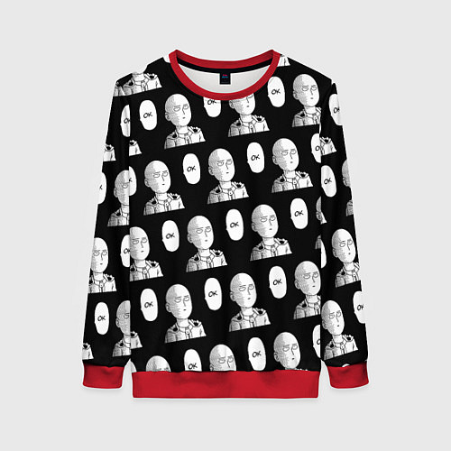 Женский свитшот ONE-PUNCH MAN ВАН ПАНЧ МАН Z / 3D-Красный – фото 1