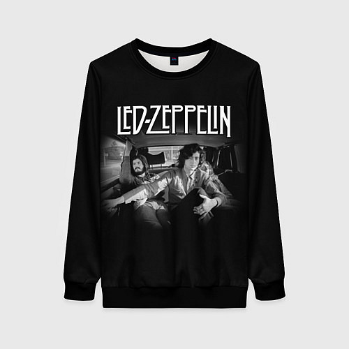 Женский свитшот Led Zeppelin / 3D-Черный – фото 1